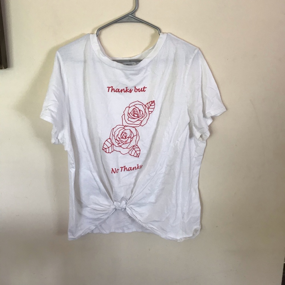 Knotted Forever 21 Tee